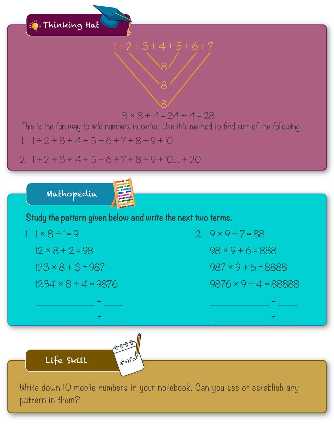 Number Square Pattern