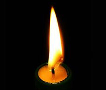 A burning candle is an example of combustion reaction