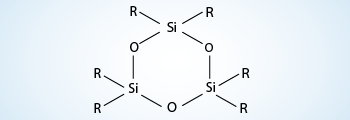 Cyclic silicones