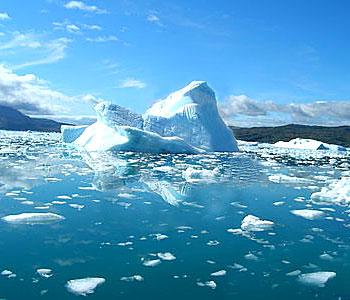 Melting of ice