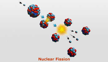 Nuclear fission reaction