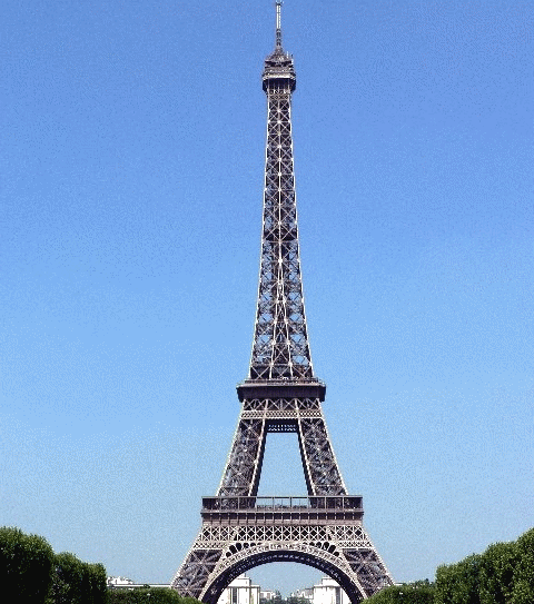 Effect of Heat on Eiffel Tower :