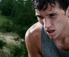 Sweating in human body