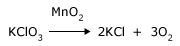 Decomposition of Potassiumchlorate