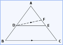 Converse of basic proportionality theorem
