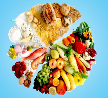 Balanced diet for good health
